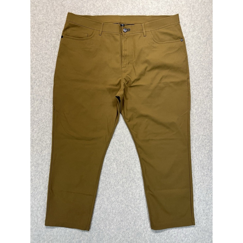 Public Rec All Day Every Day Pants Mens 40x28 Brown Stretch Performance Chino
